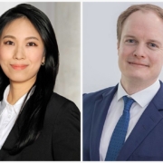 Portraits of Minsun Song and Dr. Fabian Schmidt to announce that they have passed the EQE exam.