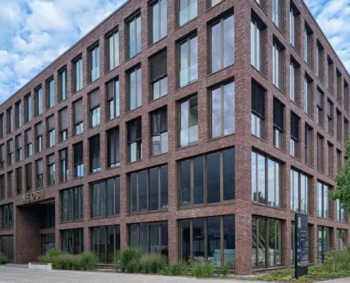 BOEHMERT & BOEHMERT Standort Bremen Bürogebäude des Bremer Standorts von BOEHMERT & BOEHMERT mit moderner Backsteinfassade.